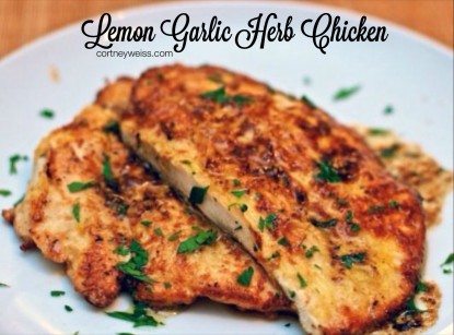 Lemon Garlic Herb Chicken