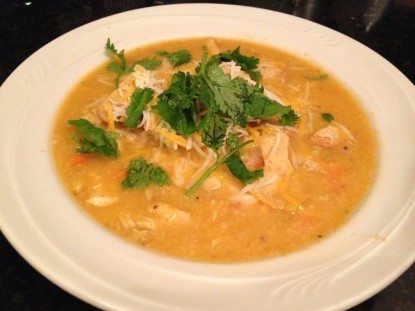 Mexican Chicken Tortilla Soup - Cortney Weiss