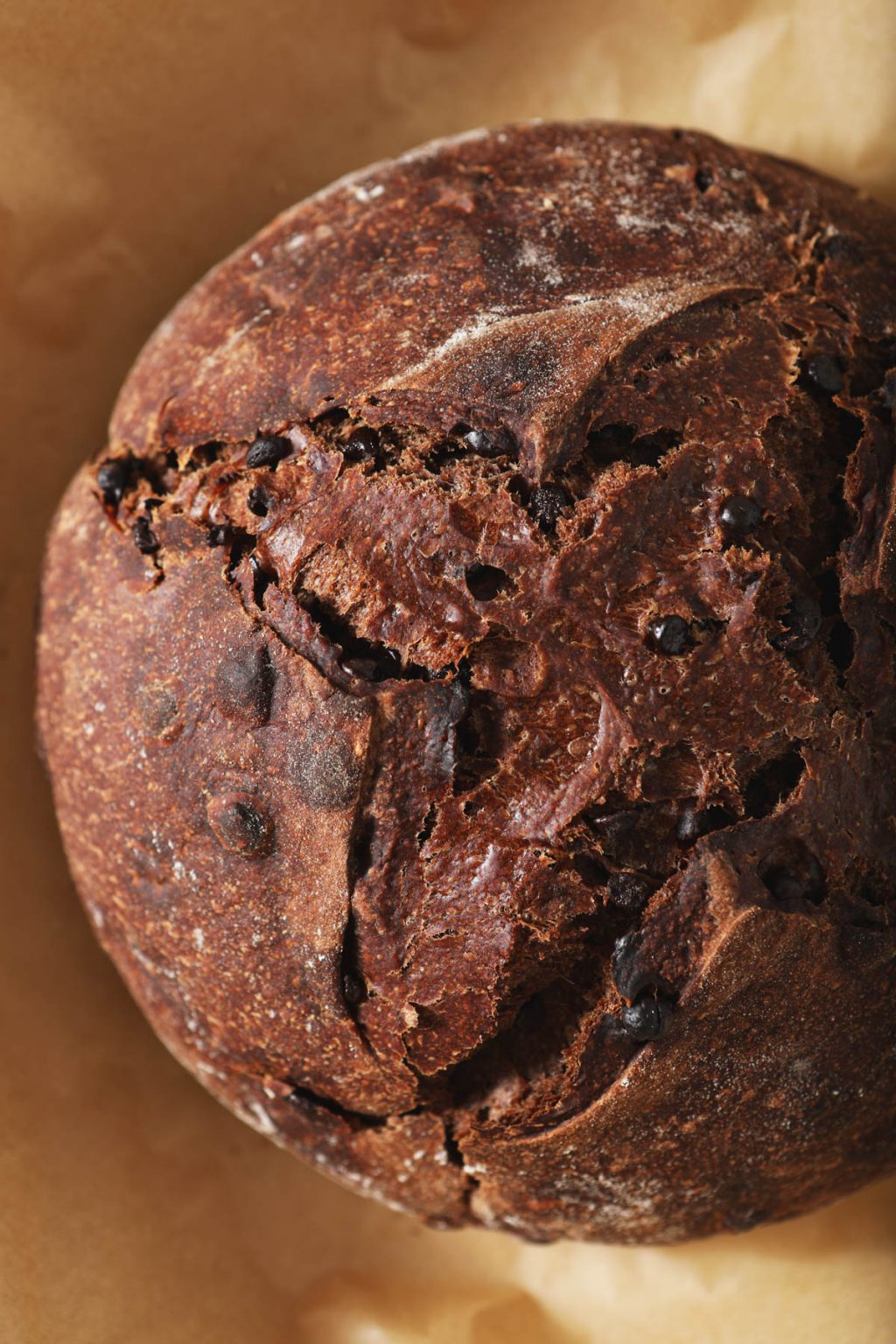 Chocolate Brownie Sourdough Bread