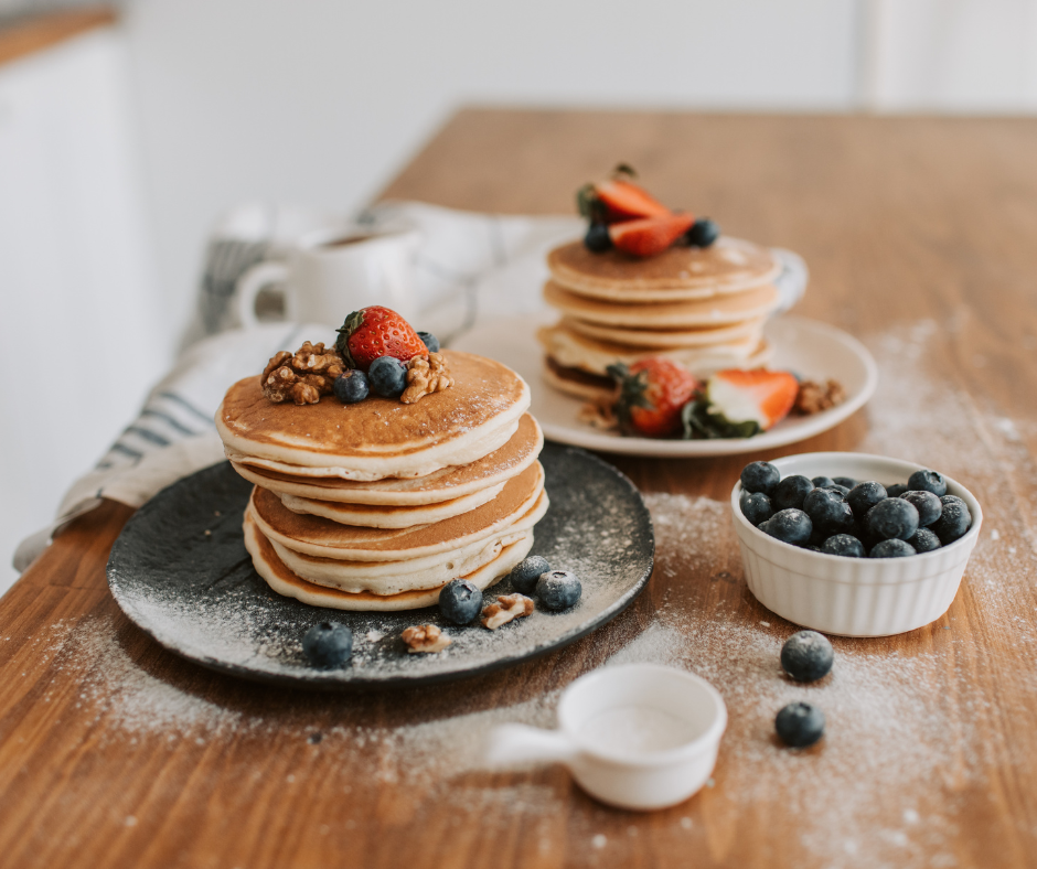 Sourdough Starter Vanilla Protein Pancakes